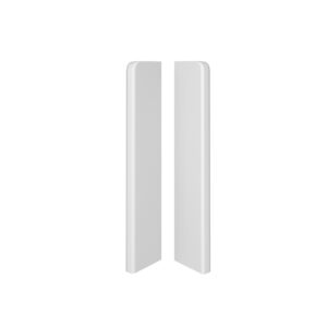 Zaślepka do listew Espumo 201 biała Komplet prawa/lewa